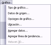 men� gr�fico