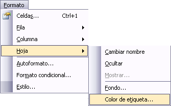 cambiar color de etiqueta