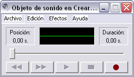 Grabadora de sonidos